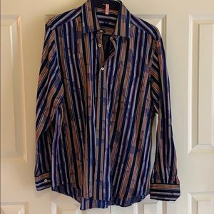 Men’s Bugatchi classic fit long sleeve shirt